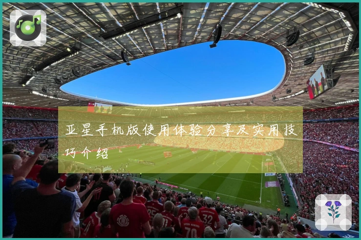 亚星手机版使用体验分享及实用技巧介绍